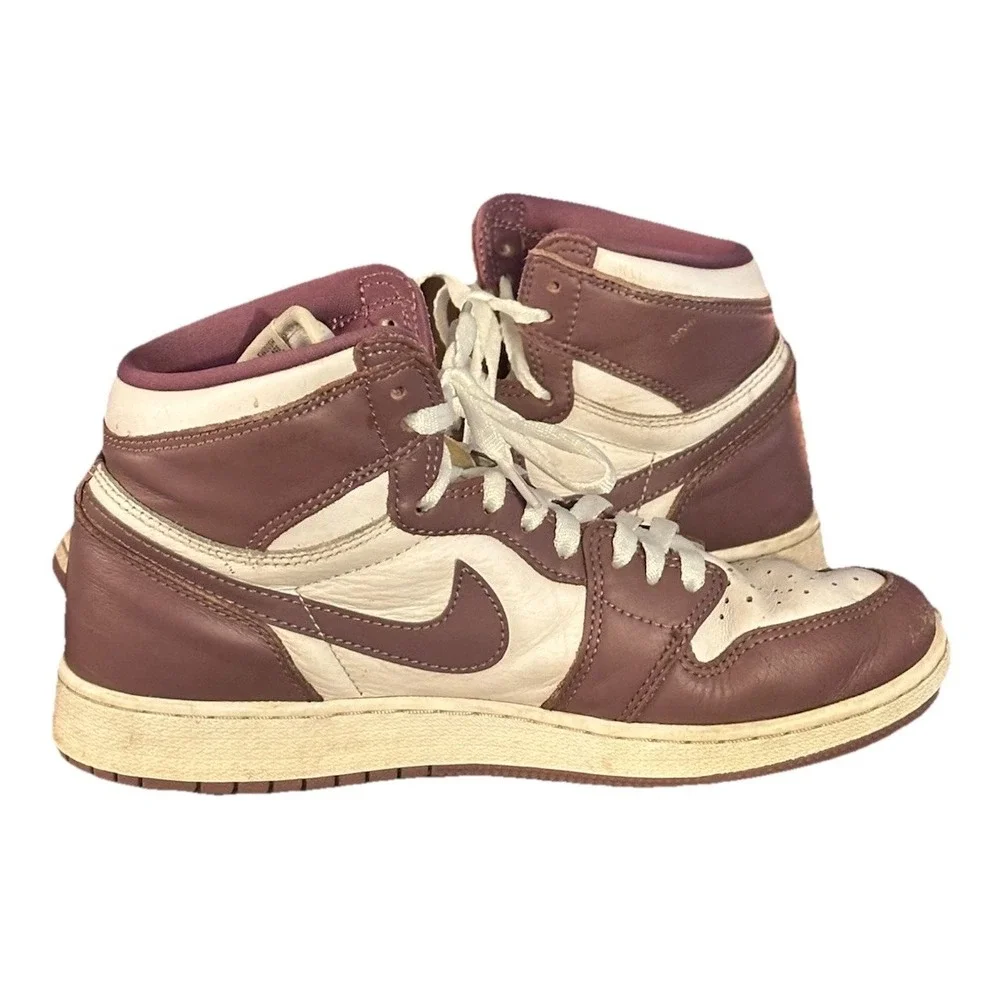 AIR JORDAN‎ Sneakers Youth 7 NIKE Retro 1 High OG Shoes Mauve FD1437-105